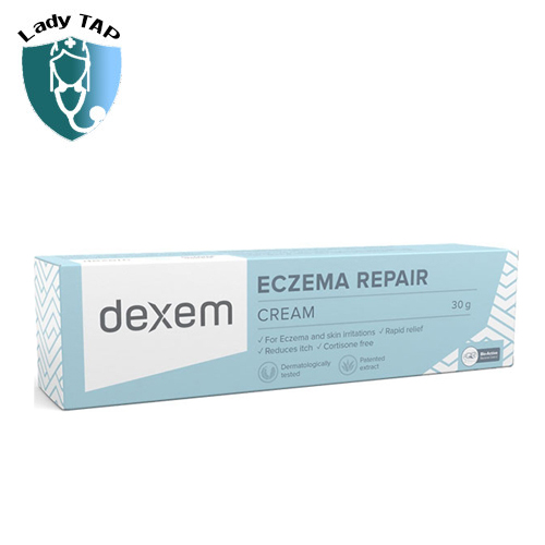 Dexem Eczema Repair Cream 30g Bio-Active - Điều trị chàm và kích ứng da có vết thương hở