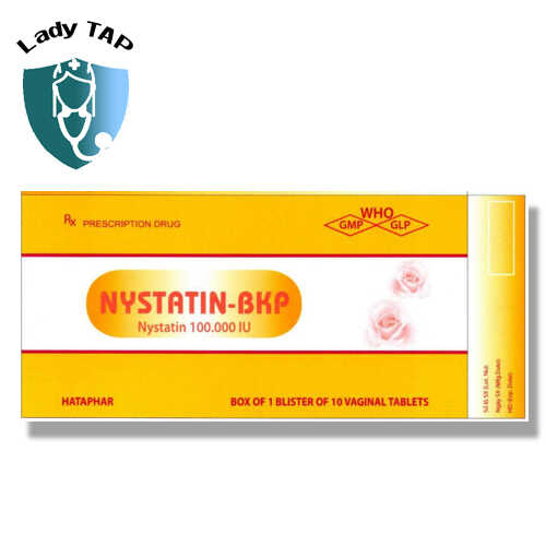Nystatin-BKP - Thuốc điều trị nhiễm nấm Candida
