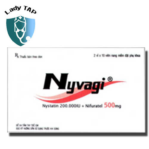 Nyvagi - Thuốc đặt điều trị viêm phụ khoa hiệu quả