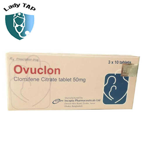 Ovuclon Tablet - Thuốc điều trị vô sinh không phóng noãn của Bangladesh