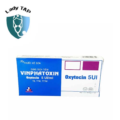 Oxytocin 5IU/ml Danapha - Thuốc giúp sản phụ dễ đẻ