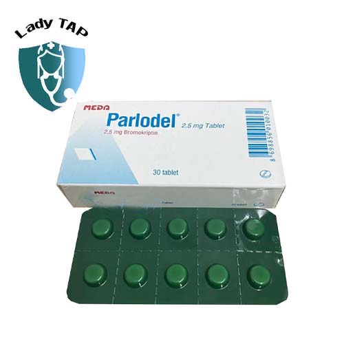 Parlodel 2,5mg Meda Pharma - Thuốc điều trị các vấn đề nội tiết tố