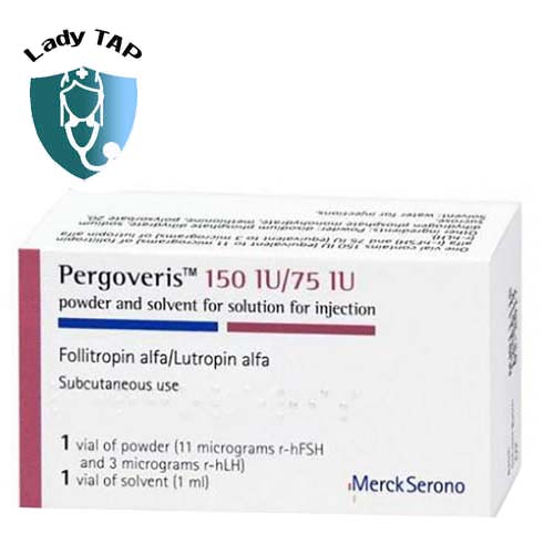 Pergoveris 150 IU/75 IU Merck Serono - Điều trị bệnh vô sinh