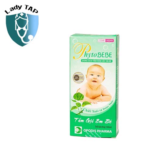 Phytobebe 100ml Opodis - Sữa tắm giúp bảo vệ da cho bé