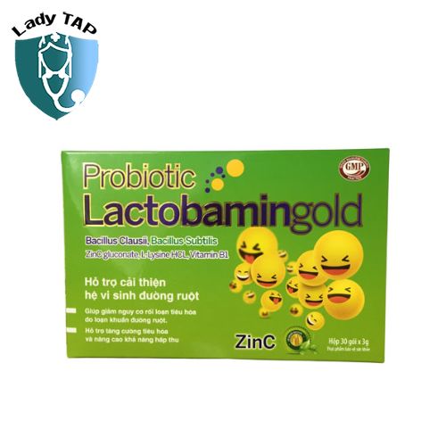 Probiotic Lactobamingold Tradiphar - Giúp tăng cường hệ tiêu hóa khỏe mạnh