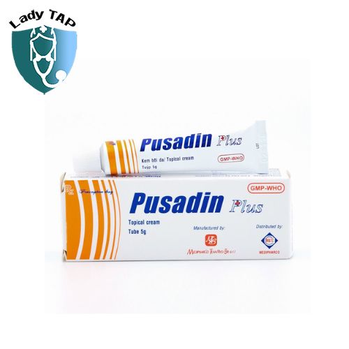 Pusadin plus Medipharco - Thuốc được chỉ định trong điều trị các bệnh da liễu