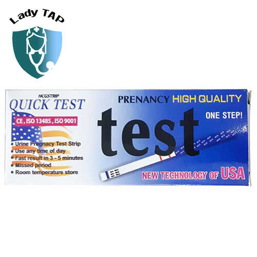 Quick Test - Que thử tại chỗ chính xác nhanh chóng của Mỹ