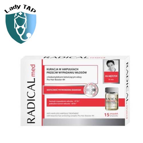 Radical Med for men (ống 5ml) Farmona - Giúp tóc chắc khỏe