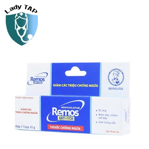 Remos Anti-Itch 10g Rohto - Điều trị viêm da tiếp xúc