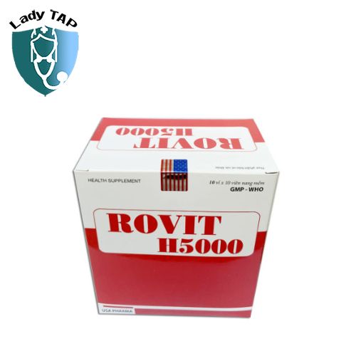 Rovit h5000 USA Pharma - Tăng cường sức khỏe, nâng cao sức đề kháng