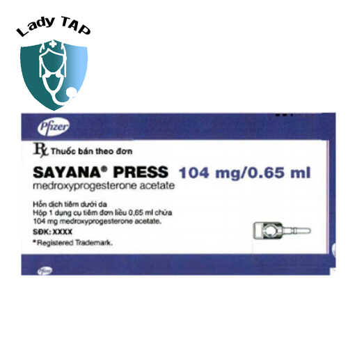 Sayana Press - Thuốc tránh thai dài hạn hiệu quả của Bỉ