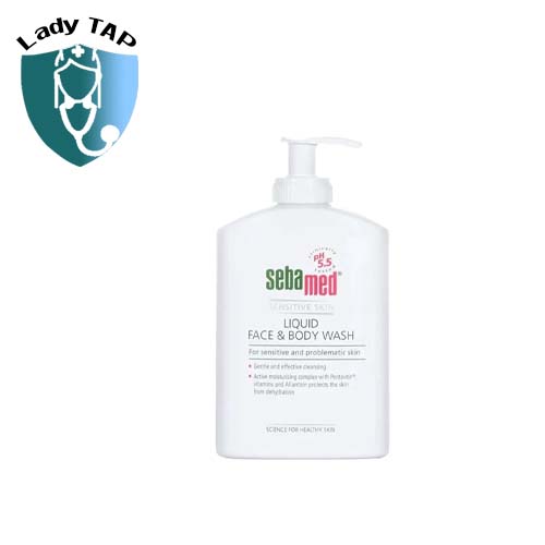 Sebamed Liquid Face & Body Wash pH5.5 300ml - Hỗ trợ cho da bị viêm