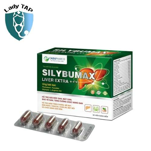 Silybumax Liver Extra Cadupharco - Hỗ trợ cải thiện các triệu chứng của bệnh gan