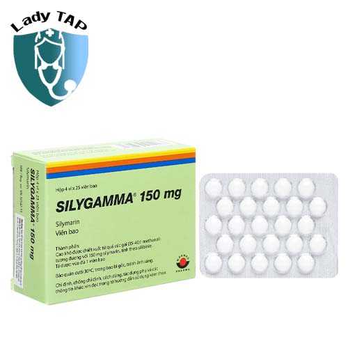 Silygamma 150mg Worwag - Hỗ trợ điều trị bệnh viêm gan mãn tính
