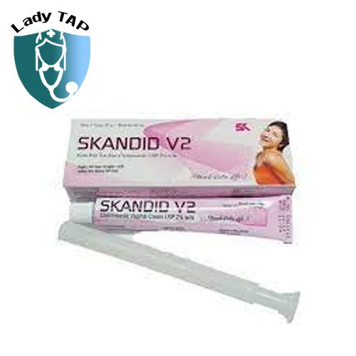Skandid V2 India - Kem bôi âm đạo điều trị nấm