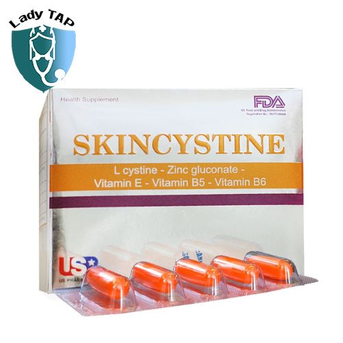 Skincystine USP US Pharma USA - Giảm tình trạng về da như nám sạm và nhăn da, viêm da do thuốc