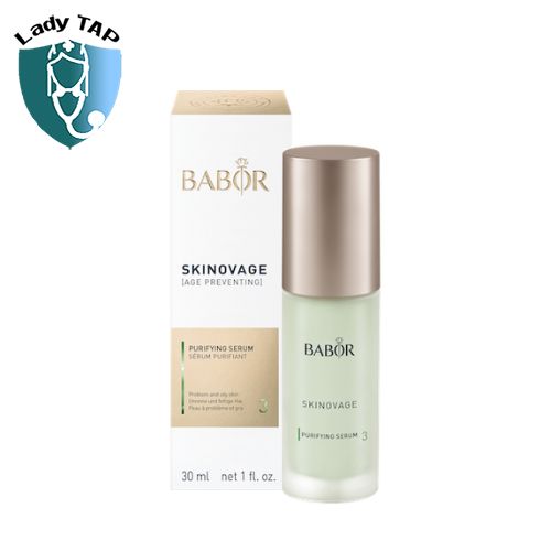 Skinovage Purifying Serum 30ml Babor - Giảm lưu lượng bã nhờn, giảm tình trạng mụn viêm sưng