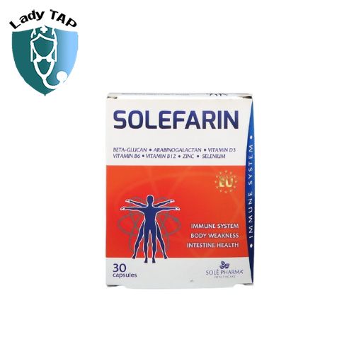Solefarin Lotos Pharma - Hỗ trợ tăng cường sức khỏe, nâng cao khả năng miễn dịch