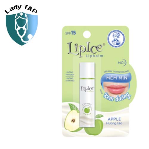 Son dưỡng Lipice SPF15 (hương táo) Rohto - Giúp bờ môi căng mọng