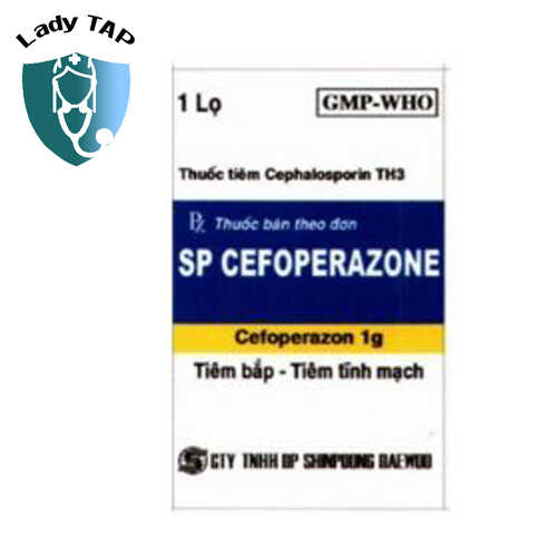 SP Cefoperazone - Thuốc điều trị nhiễm khuẩn phụ khoa hiệu quả