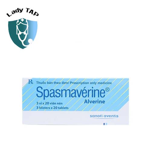 Spasmaverine - Thuốc điều trị đau do co thắt cơ trơn của Sanofi