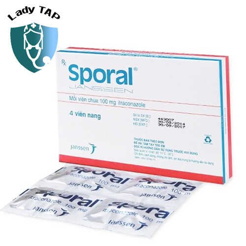 Sporal - Thuốc điều trị nhiễm nấm hiệu quả của Thái Lan