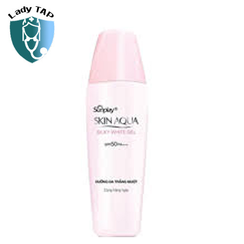 Sunplay Skin Aqua Silky White Gel - Watery Light Feel Max Moisture 30g - Giúp dưỡng da hiệu quả