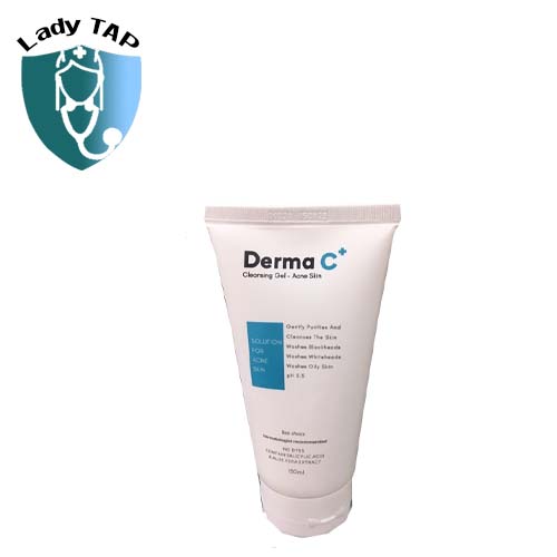 Sữa rửa mặt Derma C+ Cleansing Gel-Acne Skin 150ml Gia Nguyễn