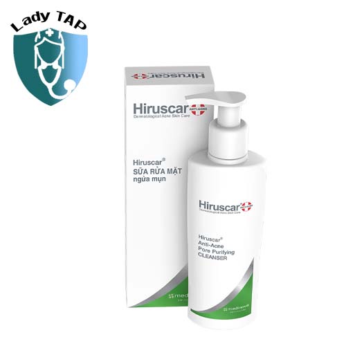 Sữa rửa mặt Hiruscar Anti-Acne Pore Purifying Cleanser 100ml Milott Laboratories
