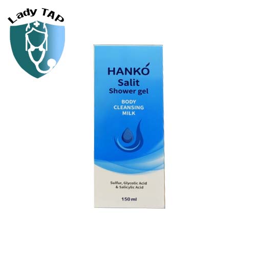 Sữa tắm Hanko Salit Shower Gel 150ml Asan C&S - Giúp tẩy tế bào da chết