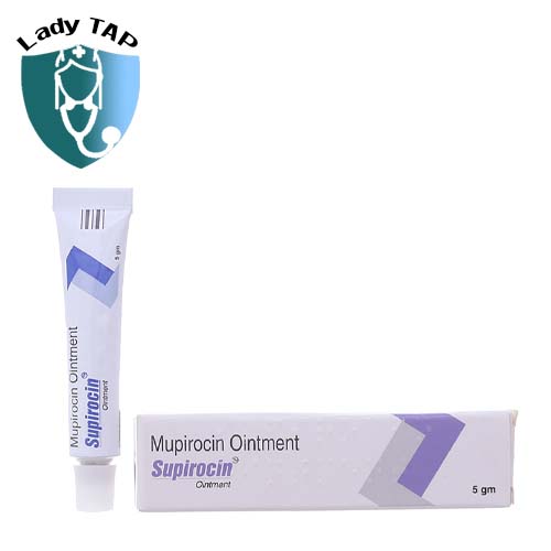 Supirocin ointment 5g Glenmark - Điều trị các bệnh nhiễm khuẩn da