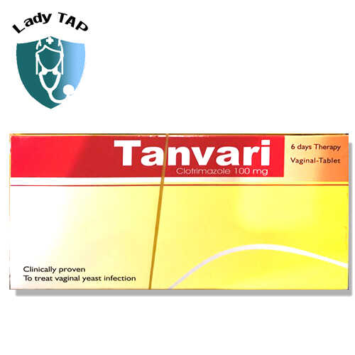 Tanvari - Viên đặt điều trị dứt điểm viêm phụ khoa