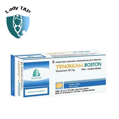 Tenoxicam Boston 20mg - Thuốc điều trị rối loạn xương khớp
