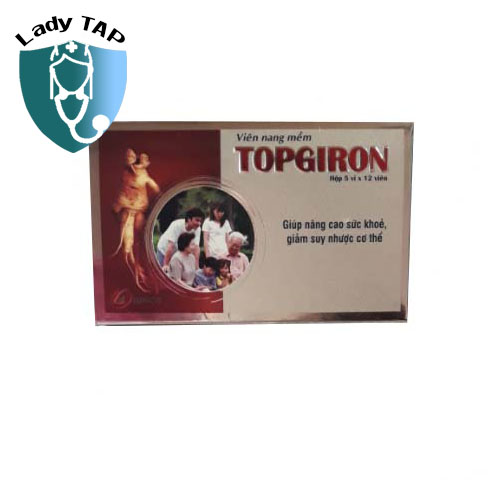 Topgiron HDPharma - Giúp nâng cao đề kháng, giảm suy nhược