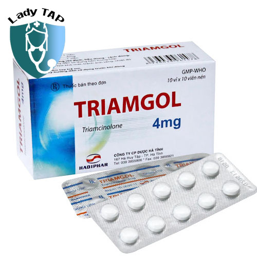 Triamgol 4mg Hadiphar - Thuốc trị viêm khớp hiệu quả