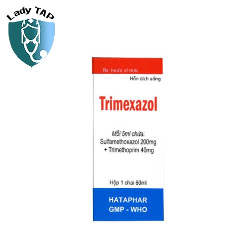 Trimexazol (lọ 60ml) Hataphar - Cải thiện các tình trạng nhiễm khuẩn ở người bệnh