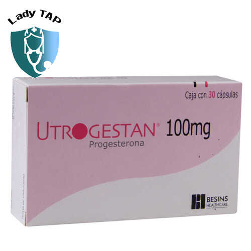 Utrogestan 100mg - Thuốc điều trị rối loạn kinh nguyệt hiệu quả của Pháp