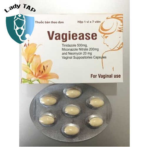 Vagiease - Viên đặt điều trị viêm nhiễm phụ khoa hiệu quả