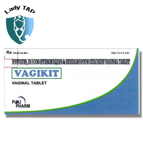 Vagikit - Thuốc đặt điều trị viêm phụ khoa hiệu quả của Thái Lan