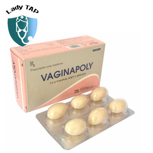 Vaginapoly - Viên đặt điều trị viêm phụ khoa hiệu quả