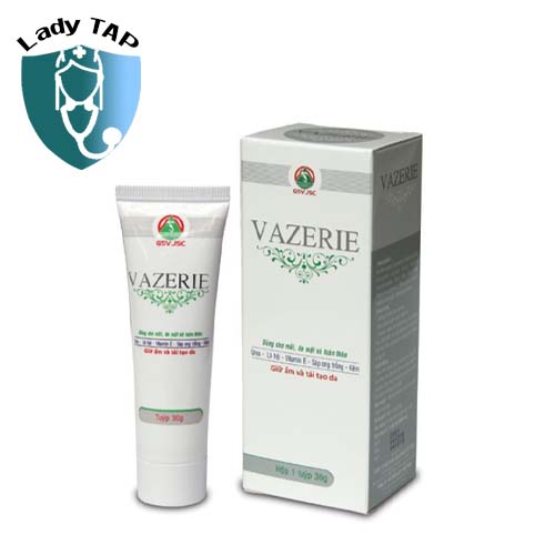 Vazerie 30g Hóa Dược - Giúp dưỡng ẩm và làm dịu mát da