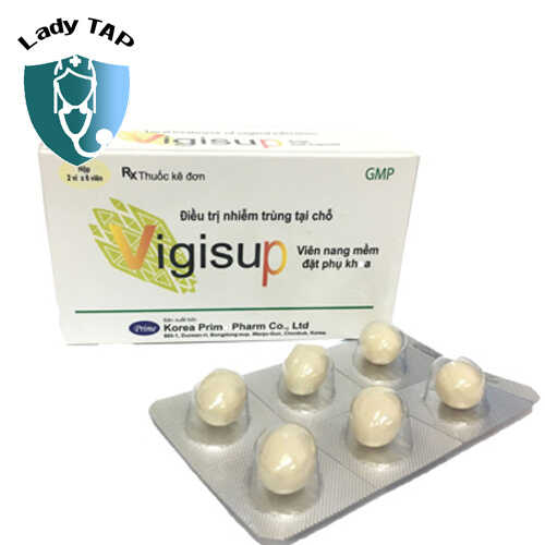 Vigisup - Thuốc điều trị viêm âm đạo hiệu quả của Hàn Quốc