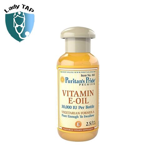 Vitamin E-Oil Puritan's Pride 74ml - Tinh chất vitamin E đậm đặc đa tác dụng