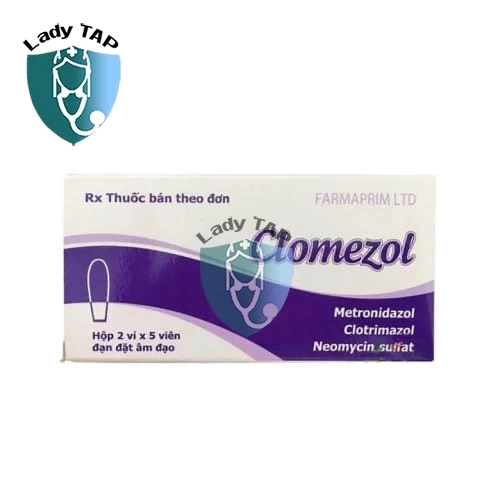 Clomezol - Thuốc đặt điều trị viêm âm đạo hiệu quả của Farmaprim