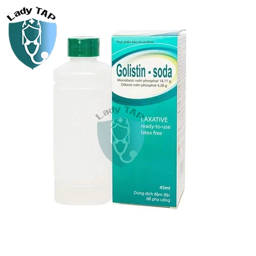 Golistin Soda 45ml CPC1HN - Hỗ trợ làm giảm táo bón