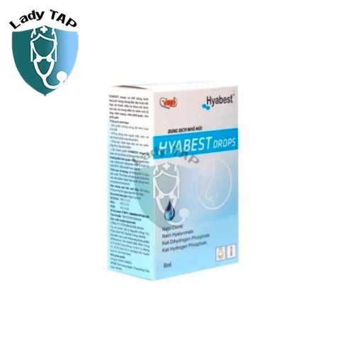 Hyabest Drops DK Pharma - Hỗ trợ làm sạch mũi, giảm viêm xoang