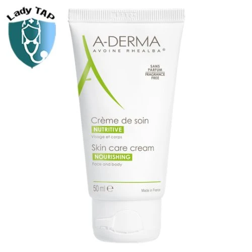 A-Derma Skin Care Cream 50ml - Kem dưỡng hỗ trợ phục hồi & làm dịu da
