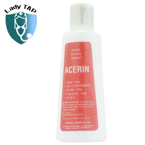 Acerin Gentle Foaming Cleanser 155ml - Vệ sinh da, giữ ẩm da
