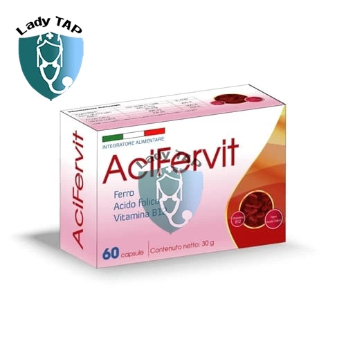 ACIFERVIT GRICAR CHEMICAL - Giúp bổ sung sắt cho phụ nữ có thai