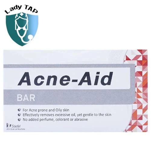 Acne-Aid Bar 100g Stiefel - Giúp làm sạch bã nhờn trên da